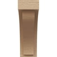thumbnail image 2 of 5"W x 10"D x 15"H Classic Helena Rough Cedar Woodgrain TimberThane Corbel, Primed Tan, 2 of 6