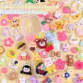thumbnail image 3 of MEC 60Pcs Colorful Slime Charms Assorted Cute Decoden Embellishments, Kawaii Slime Accessories,Candy Heart Bear Bulk Flatback Resin Charm for Phone Junk Cases,Scrapbooking Crafting & DIY Decoration, 3 of 14