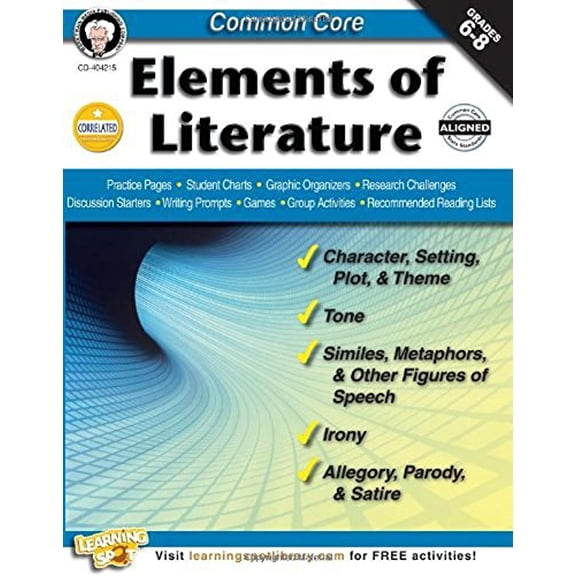 Pre-Owned Common Core: Elements of Literature, Grades 6 - 8 (Paperback) 1622234642 9781622234646