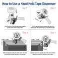 thumbnail image 2 of Tape Logic Carton Sealing Tape Dispenser,2" TDSD2, 2 of 3