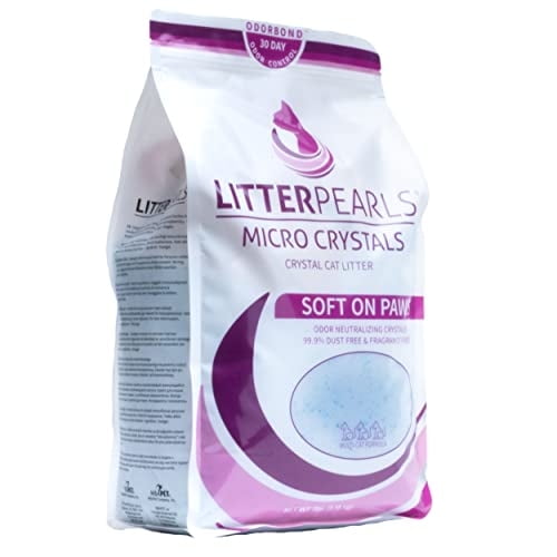 Arena para gatos en forma de perlas con microcristales, 3,2 kg, Odorbond Tech