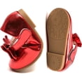 thumbnail image 5 of Girls Mary Jane Dress Shoes Front Bow Ballerina Flats Princess Wedding Party School Shoes (Toddler/Little Kid/Big Kid), 5 of 6