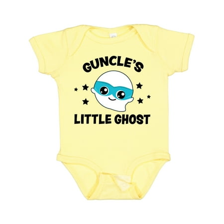 

Inktastic Cute Guncle s Little Ghost with Stars Gift Baby Boy or Baby Girl Bodysuit