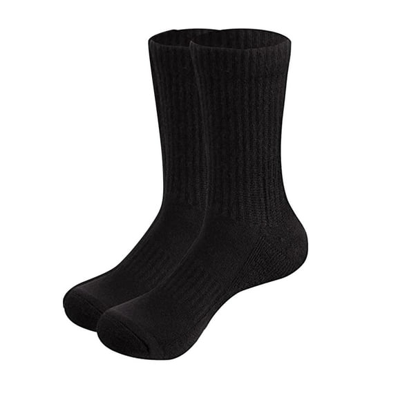 Audhol Socks for Women Men Women'S Mid Tube Sports Crew Badminton Running Socks Outdoor Basketball Socks Supply No Show Socks Womens Black B