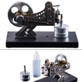 thumbnail image 2 of All Metal Vacuum Engine Diy Hot Gas Turbine Steam Engine Model Kit, 2 of 8