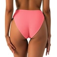 thumbnail image 2 of APEXFWDT Women Bikini Bottoms Mid Waist Bathing Suit Swimsuit Swim Bottom for Women Bikini Bottoms Full Coverage Swimwear XXL,Watermelon Red, 2 of 6