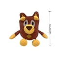 thumbnail image 5 of Bluey Bingo, amigo de la familia, Bluey Bird, cachorro, juguetes de peluche, figuras de anime de dibujos animados, muñeco de peluche, juguetes navideños kawaii para niños, 5 of 5