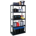 thumbnail image 2 of Gracious Living Fixed Height 5 Shelf Heavy Duty Black, 2 of 2
