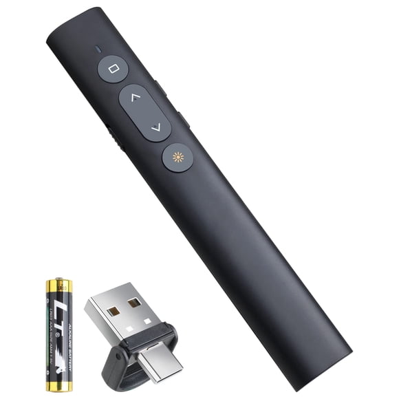 Control remoto para presentaciones UBUYONE 2 en 1 USB Tipo-C