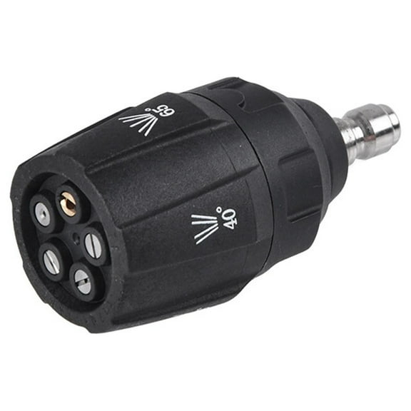 Durable 5-in-1 Power Washer Nozzle Space-saving Design, Good Seal, Most High-pressure Cleaners for Outdoor Cleaning Jobs