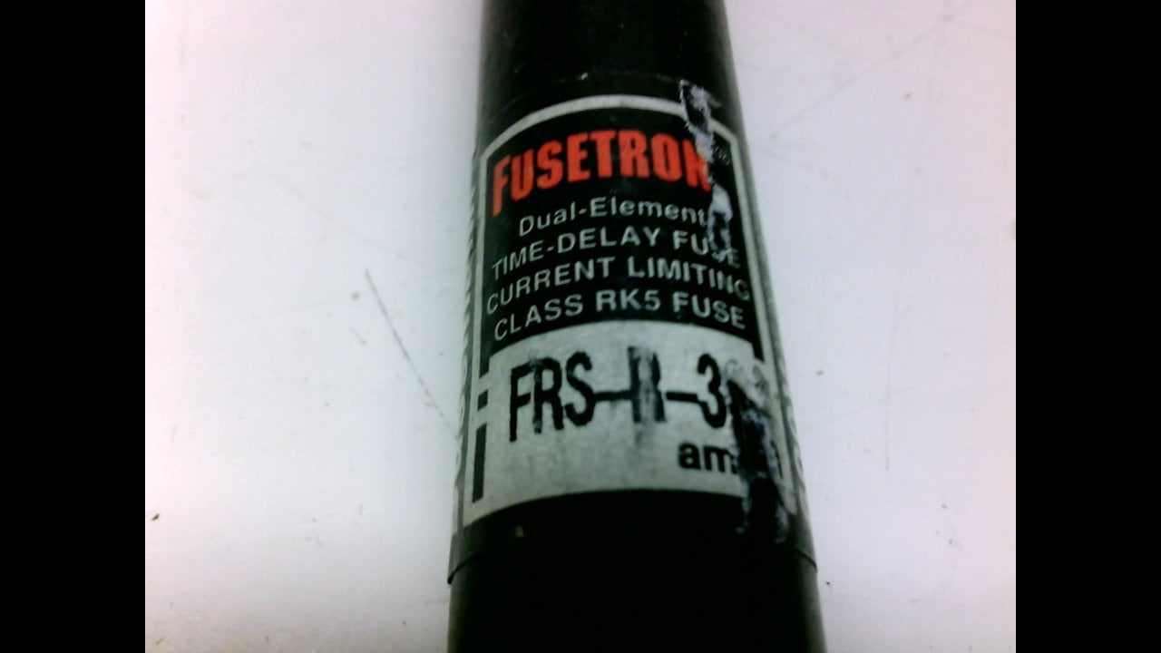 Cooper Bussmann FrsR30 Pack Of 4 Dual Element Fuse 30A 600Vac FrsR30 Pack Of 4 Class