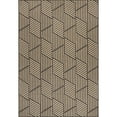 thumbnail image 3 of nuLOOM Leona Modern Geometric Indoor/Outdoor Area Rug, 8' x 10', Leona Charcoal, 3 of 7