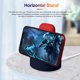 thumbnail image 1 of Soporte de carga de silicona 2 en 1 para iPhone Airpods Watch (azul oscuro), 1 of 8