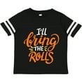 thumbnail image 3 of Inktastic Thanksgiving I'll Bring the Rolls in Orange Boys or Girls Toddler T-Shirt, 3 of 5