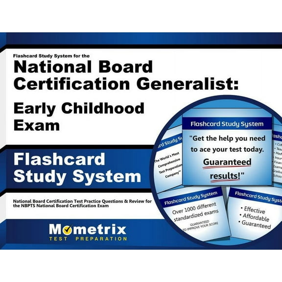 Flashcard Study System for the National Board Certification Generalist: Early Childhood Exam : National Board Certification Test Practice Questions & Review(Cards)