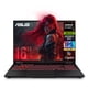 thumbnail image 1 of Laptop IA Gamer ASUS TUF Gaming A16 Nvidia GeForce RTX 5060 8GB DLSS Ryzen 7 260 NPU 32GB 1TB 16" IPS FHD+ 165Hz Teclado Ingles, 1 of 6