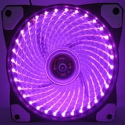 Shock Proof Ultra Silent Plastic 2 Connectors Cooling Fan Desktop LED Light