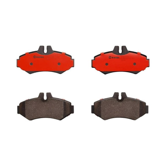 Brembo OE P50020N Rear Premium Brake Pads for Dodge Sprinter 2500 and Mercedes G-Class