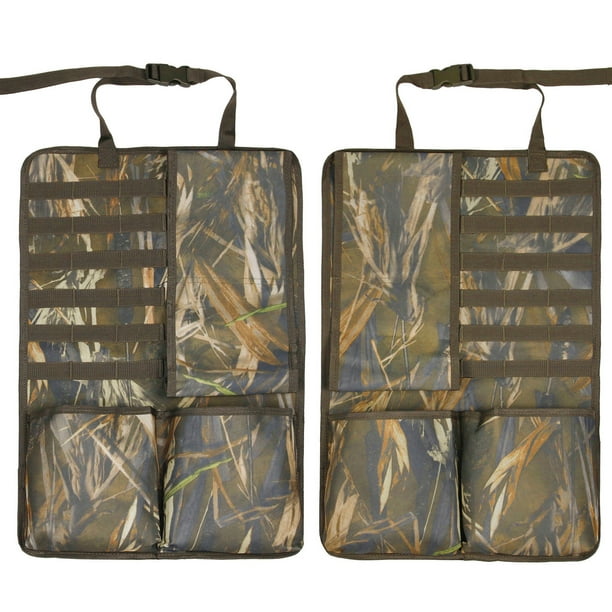 Bolsa organizadora para el respaldo del asiento del automóvil, bolsa para colgar, bolsa de almacenamiento para pistola