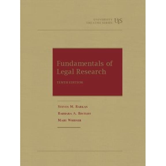 Pre-Owned Fundamentals of Legal Research,10th (Hardcover) 9781609300562