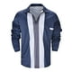 thumbnail image 3 of Playeras Básicas Para Hombre, Camiseta Informal De Otoño Con Estampado De Colores Y Cuello Vuelto, Camiseta De Manga Larga, 3 of 8