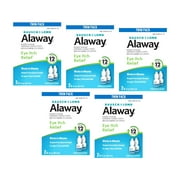 5 Pack - Alaway Antihistamine Eye Drops, 0.34 Ounces, Twin Pack