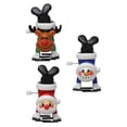 thumbnail image 4 of Juguetes navideños de cuerda Strade Fareast Limited Papá Noel muñeco de nieve reno centro de mesa, 4 of 8