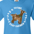 thumbnail image 4 of Inktastic Future Goat Farmer with Cute Goats and Hoof Prints Youth T-Shirt, 4 of 5