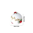 thumbnail image 2 of Decoraciones Del Árbol de Navidad Conjunto de Bolas de Navidad de Espuma de Tres Paquetes,Ornamentos Del Árbol de Navidad con Cordón 3.9x2.3In,Luces Del Árbol de Navidad, 2 of 6