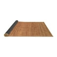 thumbnail image 2 of Ahgly Company Indoor Square Abstract Brown Modern Area Rugs, 4' Square, 2 of 4