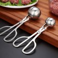 thumbnail image 2 of Monyance meat ball scoop 304 Stainless Steel Meatball Maker Meat Clip Kitchen DIY Scoop(6.69X3.35X1.38Inches), 2 of 11