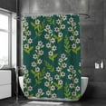 thumbnail image 2 of Coolnut Shower Curtain Set with Hooks Beautiful Flowers Decoration Polyester Waterproof Bath Curtain for Bathroom Bathtubs Decor 72 x 72 Inches, 2 of 6