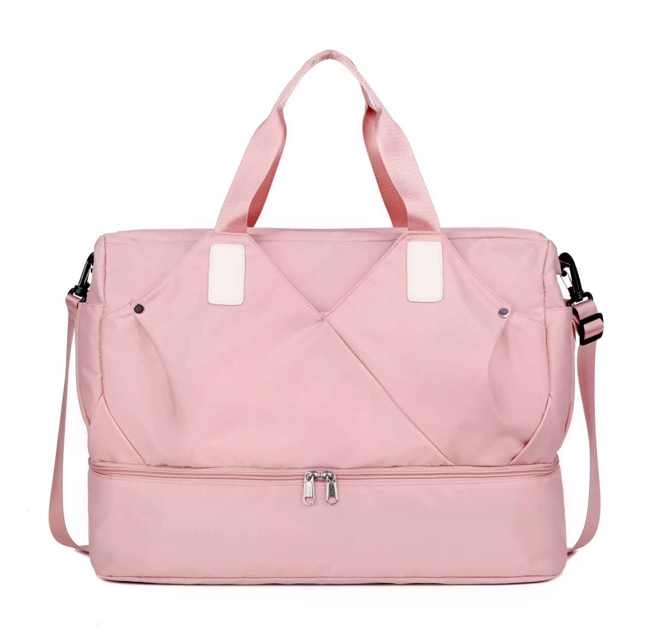 IvyH Travel Duffel Bag Large Portable Gym Tote Bags with Shoes