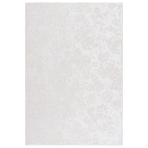 SAFAVIEH Saylor Zeke Botanical Area Rug, Ivory, 8' x 10'