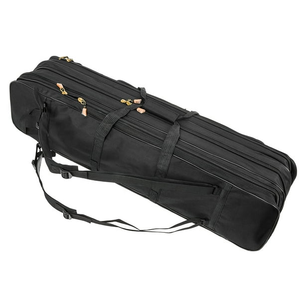 Leo Outdoor 3 Layer Fishing Bag Backpack 80cm/100cm Fishing Rod Reel Carrier Bag Fishing Pole Tackle Bag Carry Case Travel Bag 100cm Plus