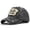 a-Black221538, variant on FINALGANG Womens Mens Distressed Baseball Cap Letter Patch Soft Denim Adjustable Fit Casual Hat For Casual Daily Outdoor Wear Trendy Headwear