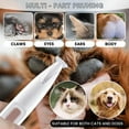 thumbnail image 6 of Petior Pet Paw Trimmer, Petior Paw Trimmer for Dogs, Petior Upgraded Pet Paw Trimmer, Petoirpet Trimmer, Petoir Paw Trimmer, Waterproof Rechargeable Pet Shaver with LED Light-1set, 6 of 7