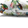 thumbnail image 4 of Exotic Pet Bed, Watercolor Style Tropical Branches Design with Toucan Birds on a Plain Background, Resistant Pad for Dogs and Cats Cushion with Removable Cover, 24" x 39", Multicolor, by Ambesonne, 4 of 4