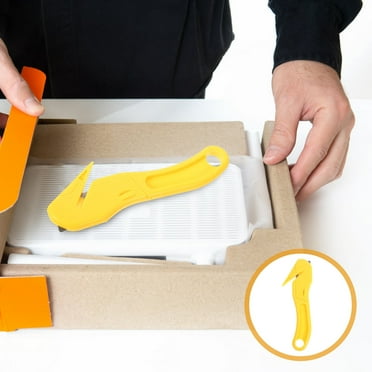 Worgeous Small Pocket Box Cutter Portable Safety Opener For Cardboard Packaging Multi-Function Box Cutters Craft Cutter