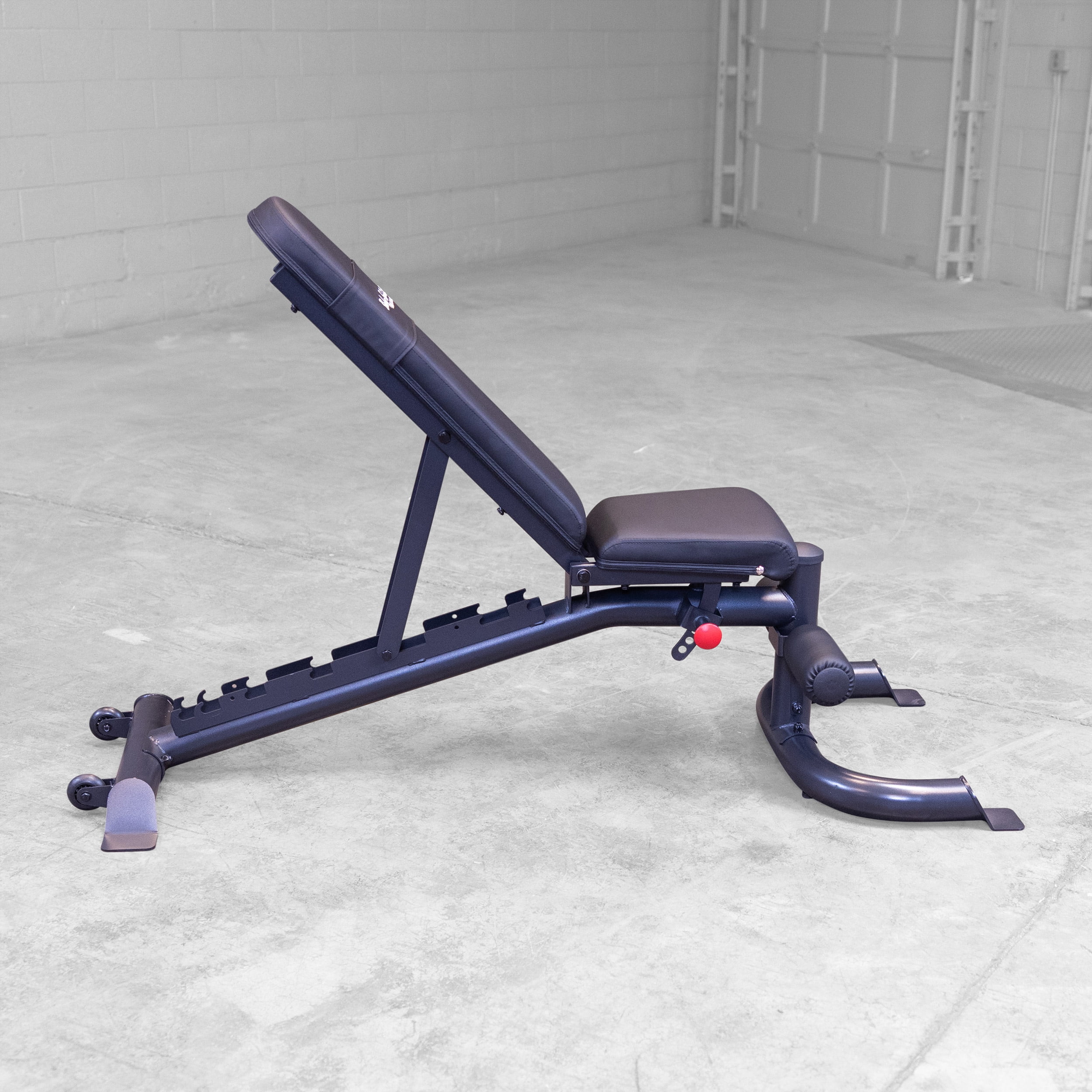 Body Solid GFID100B Heavy Duty Adjustable Bench - BLACK