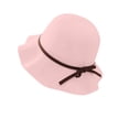 thumbnail image 7 of Fewfanhot Women Wide Floppy Brim Sun Hat, UPF Windproof Chin Strap Bucket Hat with Braided Bow Decor for Summer Beach Travel, 7 of 7