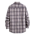 thumbnail image 4 of Plaid Shirts for Men Clearance Sale,Mens Plaid Shirts Long Sleeve,Plaid Shirts,Flannel Plaid Shirt for Men Regular Fit Button Down Shirts Long Sleeve Casual Button Up Plaid Shirts Tops, 4 of 7