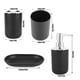 thumbnail image 4 of Juego De Baño, Juego De Accesorios De Baño, Gran Capacidad Con Jabonera Y Dispensador De Loción Para Dormitorio De Baño, 4 of 8