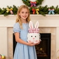 thumbnail image 6 of dajkiuy Easter Bunny Gift Bags with Drawstring, Rabbit Ear Treat Bags Gift Pouches Party Favors for Easter Party Egg Hunt Stuffer Basket Holiday Decoration, 6 of 6