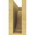 thumbnail image 4 of 4"W x 12"D x 8"H Classic Van Buren Rough Cedar Woodgrain TimberThane Corbel, Primed Tan, 4 of 6