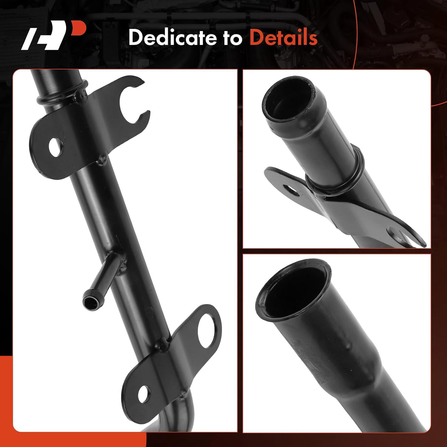 A-Premium HVAC Heater Hose Pipe Line Assembly Compatible with Ford F-150, F-150 Heritage, F-250 Super Duty, Expedition, E-150 Econoline, E-250, E-350 Club Wagon, Excursion & Lincoln Navigator, 5.4L