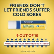 Herpecin L Lip Balm Cold Sore, Fever Blisters, Chapped Lip Relief SPF30, Lemon, Lysine, 0.1oz
