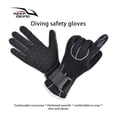 thumbnail image 4 of Eigraketly Guantes de buceo Mano de obra Antideslizante Caza Guante de natación Manopla de buceo Equipo deportivo profesional Suministros de Deportes acuáticos SG, 4 of 6