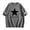 Gray, variant on Malcolm Todd Star Washed Cotton T-shirt Women Men Short Sleeve Crewneck Tee Casual Streetwear Clothes