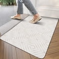 thumbnail image 3 of Multi-Functional Grey Geometric Indoor Door Mat - Absorbent, Dirt Resistant, Anti-Slip - Low Profile for Entryway, Kitchen, Bathroom in High Traffic Areas, 3 of 6